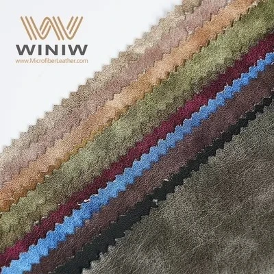 Abrasion Resistant Micro Fiber Leather Imitation Leather For Jacket Woman